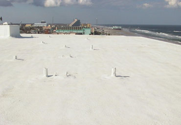 Cool roof coatings in El Paso